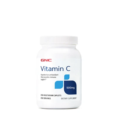 Gnc Vitamin C Advanced Immune Support Antioxidant 500mg 250 Vegetarian Caplets  - Image 1 of 2