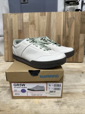 Zapatos de ciclismo Shimano para mujer GR5W beige / 39 / EE. UU. 7 / carretera / montaña Foto 1 de 3