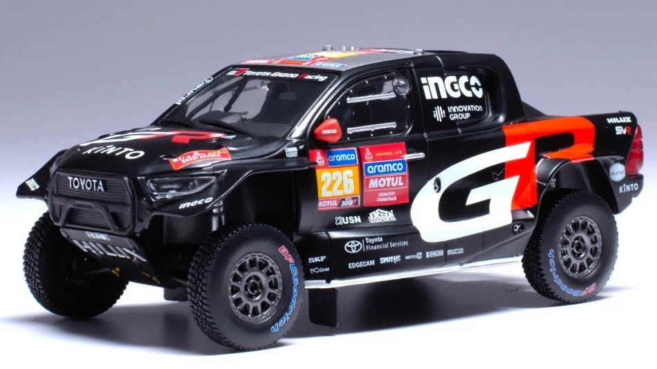 TOYOTA GR DKR HILUX EVO T1U N.226 RALLY DAKAR 2024 VARAIWA-CAZALE 1:43 - Immagine 1 di 1