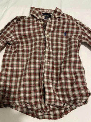 Camisa Polo Ralph Lauren Manga Larga Niños Talla 6 Foto 1 de 3