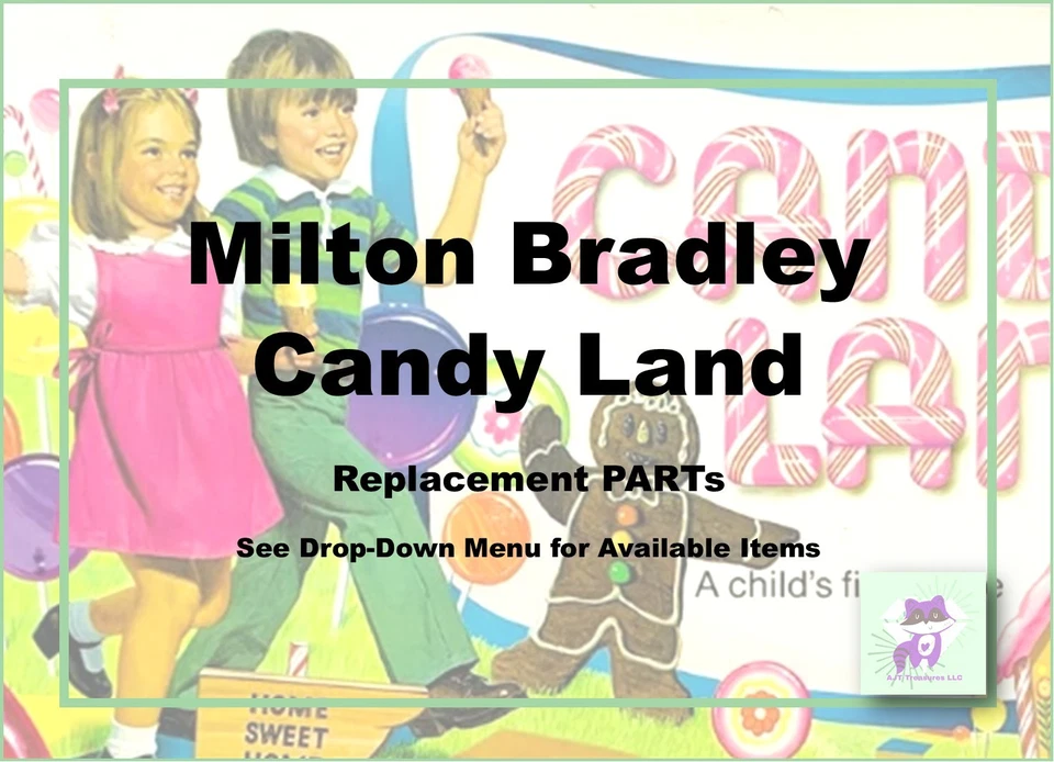 Milton Bradley Candy Land Board Game Replacement PARTS-Pick! - Image 1 of 1
