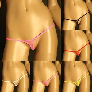 Sexy hochgeschnittene Damen-G-String-Tangas T-Back Unterwäsche Höschen Dessous-Nachtwäsche - Bild 1 von 14