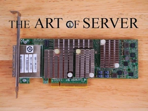 LSI 9206-16e 6 Gbps SAS HBA perfil completo P20 modo IT firmware ZFS TrueNAS unRAID - Imagen 1 de 6