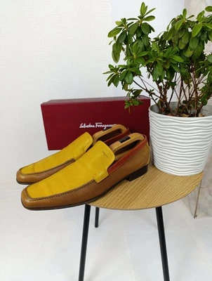 SALVATORE FERRAGAMO 皮革意大利鞋 — 第 1/4 张图片