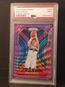 2020-21 Panini Prizm - Purple Wave Prizm #290 Deni Avdija (RC) Blazers MINT! 9 - Picture 1 of 2