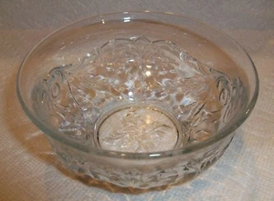 McKEE GLASS CO. ROCK CRYSTAL CLEAR 4-1/2" DIAMETER STRAIGHT-EDGE FINGER BOWL! - Picture 1 of 4