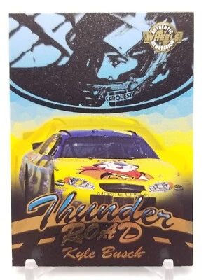 2005 Wheels KYLE BUSCH Thunder Road Race Used Tire Enhanced Insert NASCAR #TR7 - Image 1 of 4