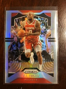 PJ TUCKER 2019-20 Panini Prizm refractor plateado #111 cohetes - Imagen 1 de 2