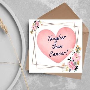 Card for Cancer Patients, Get Well Soon, Well Done, Finished Treatment - Picture 1 of 10