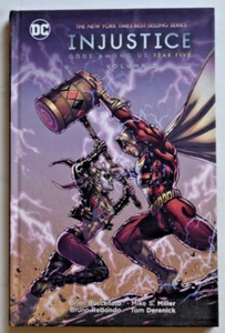 INJUSTICE GODS AMONG US YEAR FIVE#2 HC  (2017) DC COMICS 1ST PRINTING - Picture 1 of 2