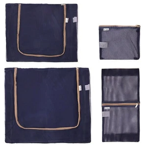 ✅ Cubos de embalaje organizador de equipaje maleta bolsas de almacenamiento de viaje 4 piezas - Imagen 1 de 7