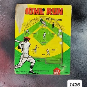 Vintage 1971 HOME RUN Baseball Game Pinball Smethport Specialty Company 1426 - Picture 1 of 4