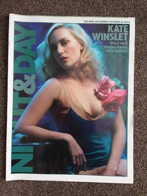 NIGHT AND DAY MAGAZINE. KATE WINSLET. OCTOBER  2004 . D - Image 1 of 3