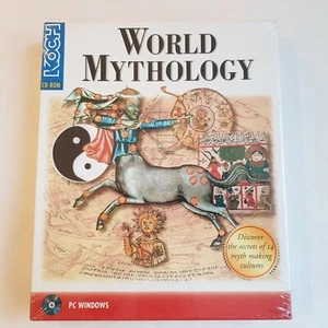 CD ROM World Mythology 1997 Koch Windows PC education sealed NOS vintage - Picture 1 of 10