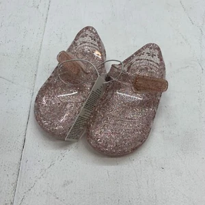 Old Navy baby Girls Pink clear rubber sandals Size 3-6m - Picture 1 of 5