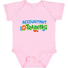 Inktastic Accountant In Training Accounting Baby Bodysuit Future Kids Occupation