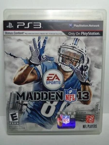 PS3 Madden NFL 13 PS3 PlayStation 3 - Picture 1 of 6