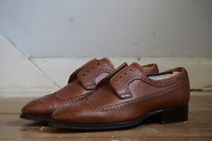 Dunhill London mens light brown smart shoes size 8 very good condition 