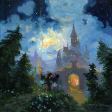 Mickey Mouse Walt Disney Fine Art James Coleman Signed Ltd Ed 30 Castle Gates P