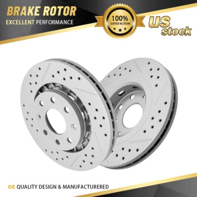 Par de 2 rotores de freno delanteros para Chevy Spark Aveo5 Pontiac G3 Wave5 Suzuki Swift+ Foto 1 de 4