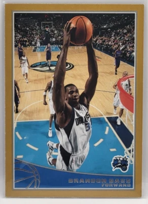 09-10 Topps Brandon Bass Gold Parallel Card #814/2009 (Orlando Magic) - Image 1 of 2
