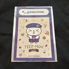 Ateez Official Teez-mon  Cafe Jjongmon Jongho Postcard Kpop