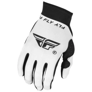 FLY 2025 ADULT PRO LITE MX GLOVES WHITE/BLACK - Picture 1 of 2