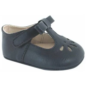 Baby Deer Classic Navy T-Strap Soft Sole Shoes Size 0 1 2 3 - Imagen 1 de 1