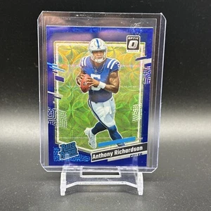2023 Panini Donruss Optic Blue Scope Prizm #247 Anthony Richardson (RC) - Bild 1 von 2