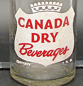 Canada Dry; Canada Dry Bottling Co.; Madison, WI; 2-color ACL soda pop bottle