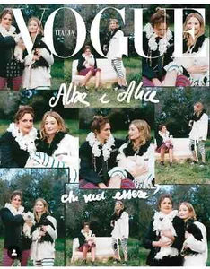 ★ Alba i Alice on cover - VOGUE ITALIA, ABRIL 2025 - Imagen 1 de 1
