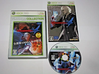 Devil May Cry 4 (Japanese, Platinum Collection) XBox 360 Japan import US Seller - Image 1 of 4