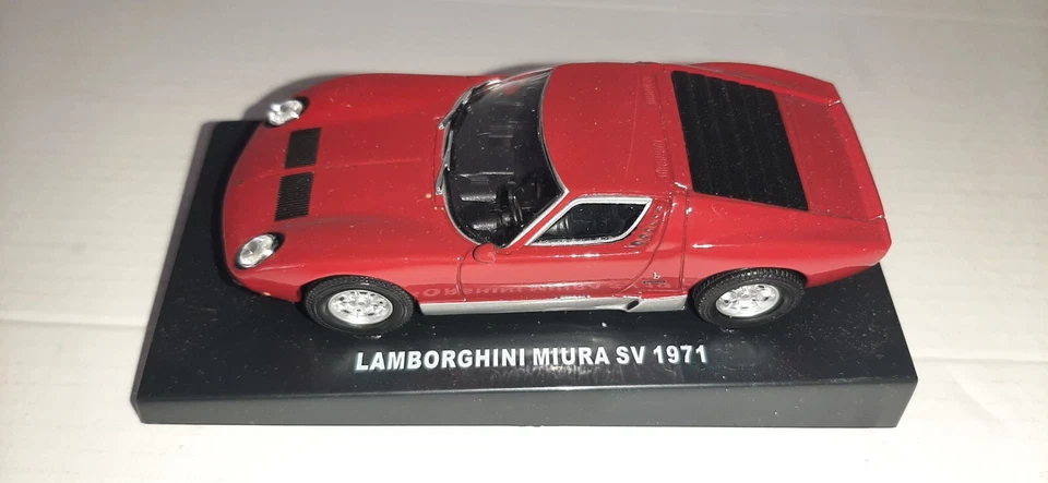 LAMBORGHINI MIURA SV 1971 100 ANNI DI ITALIA DE AGOSTINI  SCALA 1/43 - Immagine 1 di 1