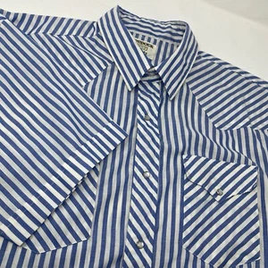 Camisa Ruddock Flying R Ranchwear Para Hombres Rayas Perla a Presión Talla 3XL (19) - Imagen 1 de 6