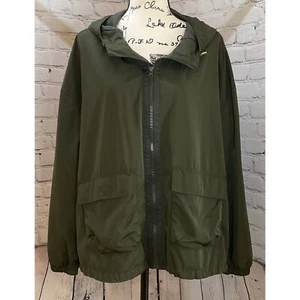 Old Navy Active Olive Green All Weather Hoodie Jacket (Size XXL) - Picture 1 of 9