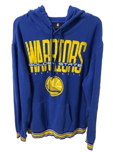 NBA Golden State Warriors Pull Over Hoodie Size XL Banded Cuffs And Bottom - Picture 1 of 4