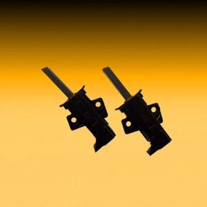 Escobillas de carbón carbón de motor pasadores de carbón para Bosch WAE2446XEE02 "R" - Imagen 1 de 1