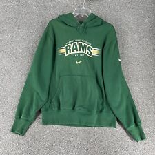 Colorado State Rams Sweater Adult Medium Green Nike Pullover Hoodie Sweatshirt 