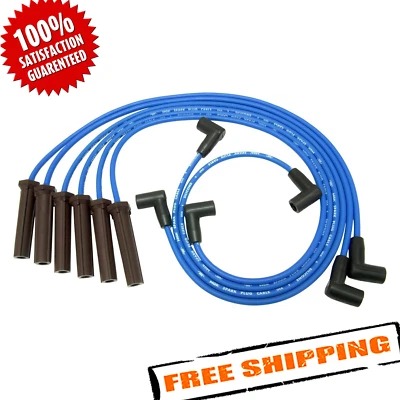 Conjunto de fios de vela de ignição NGK 51021 para 2000-2005 Chevy Impala - Imagem 1 de 2