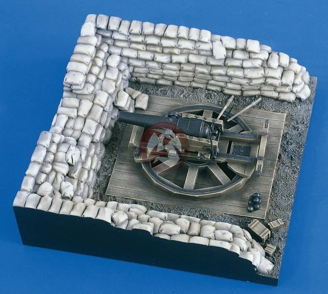 Verlinden 1/72 Confederate 7-inch 178mm Brooke Rifle Emplacement Civil War 2133 - Image 1 of 1