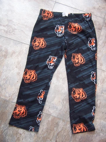 Womens Cincinnati Bengals Leggings Pants Sleepwear Size Large Cover