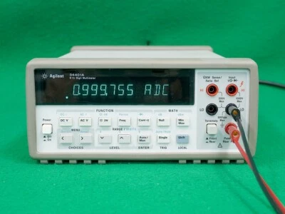 Used HP / Agilent 34401A Digital Multimeter 6½ Digit Tested Free Shipping USED - Image 1 of 2