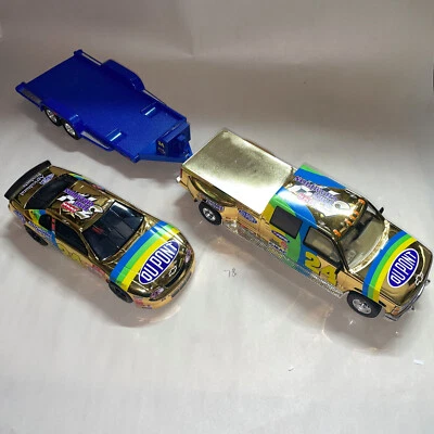 Jeff Gordon 1998 Dupont Automotive Finishes 3-Time Champion Trackside Collection - Image 1 of 4