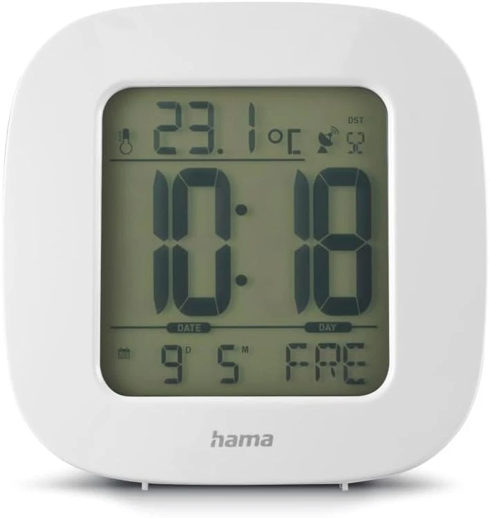 HAMA Funkwecker "RC 45" Weiß (00186372) #1907035