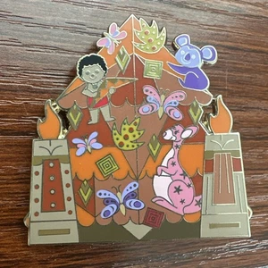 Prendedor Mystery Christmas Tree Australia 2019 Its A Small World de Disney Parks - Imagen 1 de 2