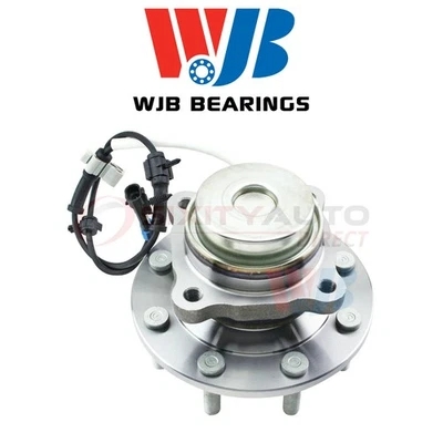 WJB Wheel Bearing & Hub Assembly for 2003-2013 GMC Savana 3500 4.8L 6.0L nn Foto 1 de 4