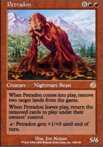 MTG Petradon - Foil, Light Play, English Torment - Image 1 of 1