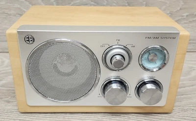 Radio Sistema AM FM y Altavoz Incorporado Marca Electro Modelo 966 Probado Funciona LEER Foto 1 de 4