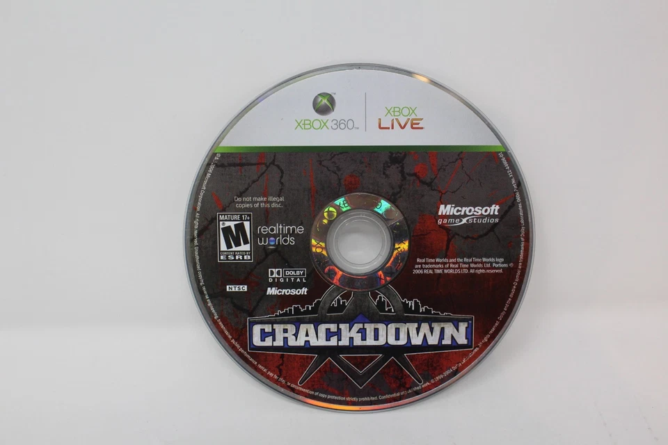 Crackdown (Microsoft Xbox 360, 2007) Disc Only - Image 1 of 1