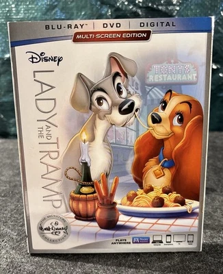Lady and the Tramp (Signature Collection) (Blu-ray, 1955) NEW Sealed - Image 1 of 2